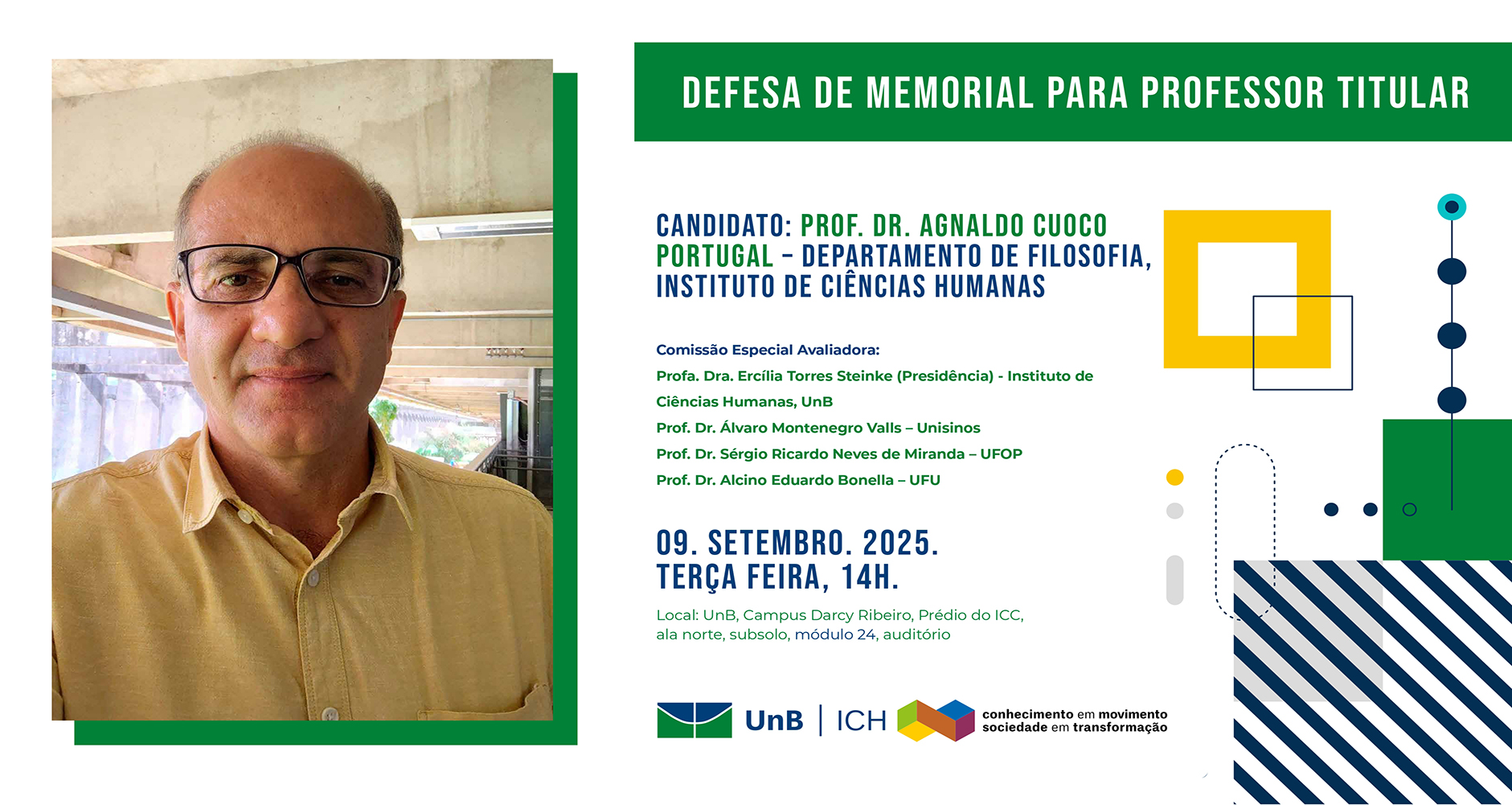 Defesa de Memorial Para Professor Titular